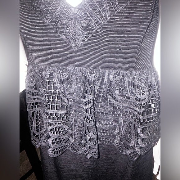 Gianni Bini Black Lace
Monica Cocktail Dress Peplum 
Nwt - Picture 12 of 12